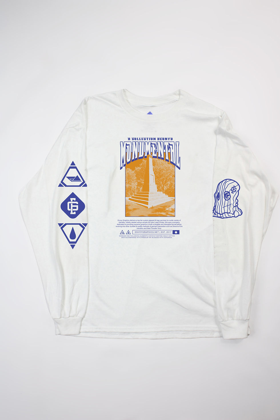 ENVOY MONUMENTAL L/S TEE - WHITE