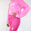 Thumbnail: EG COLLEGIATE HIGH WAISTED LEGGINGS - FUCHSIA PINK