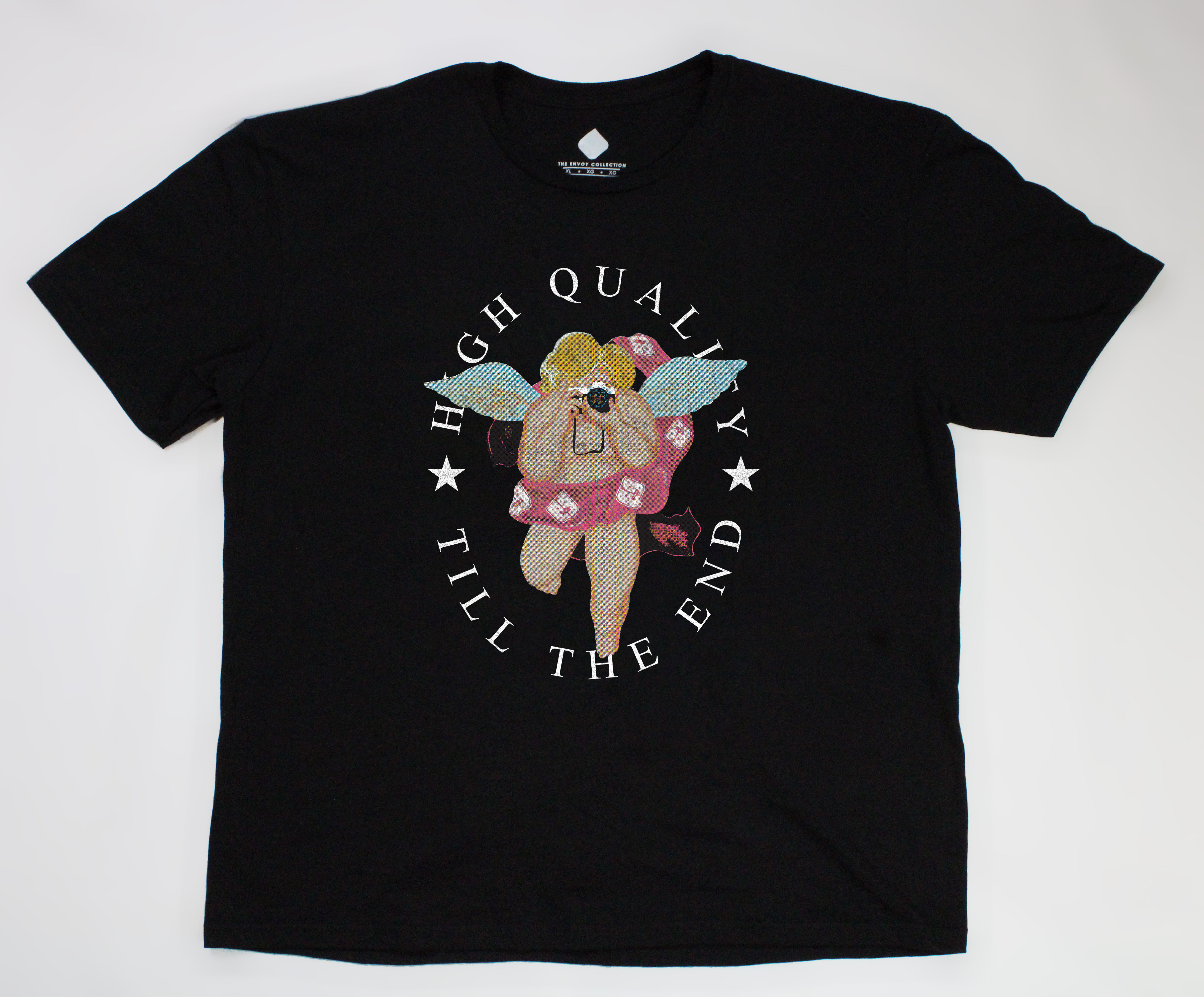 ENVOY CHERUB TEE - BLACK