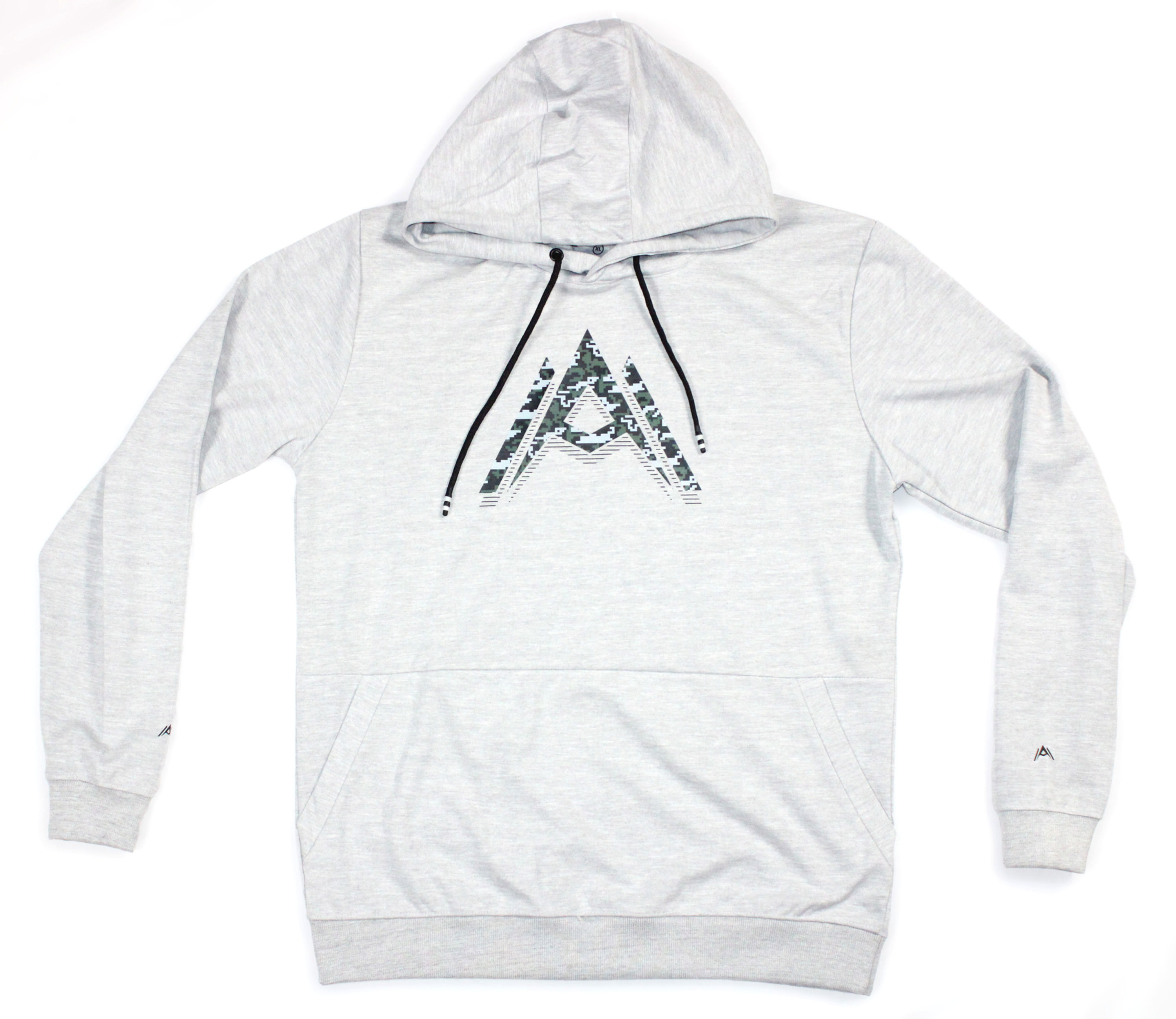 APEX DIGITAL FOREST TECH HOODIE - STEEL