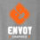 Miniatura: ENVOY TEE ORANGE AND WHITE - SPORTS GREY