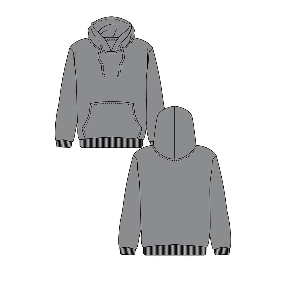 Miniatura: CUSTOM PRINT -  STYLE 8005 ADULT HEAVY COTTON HOODIE