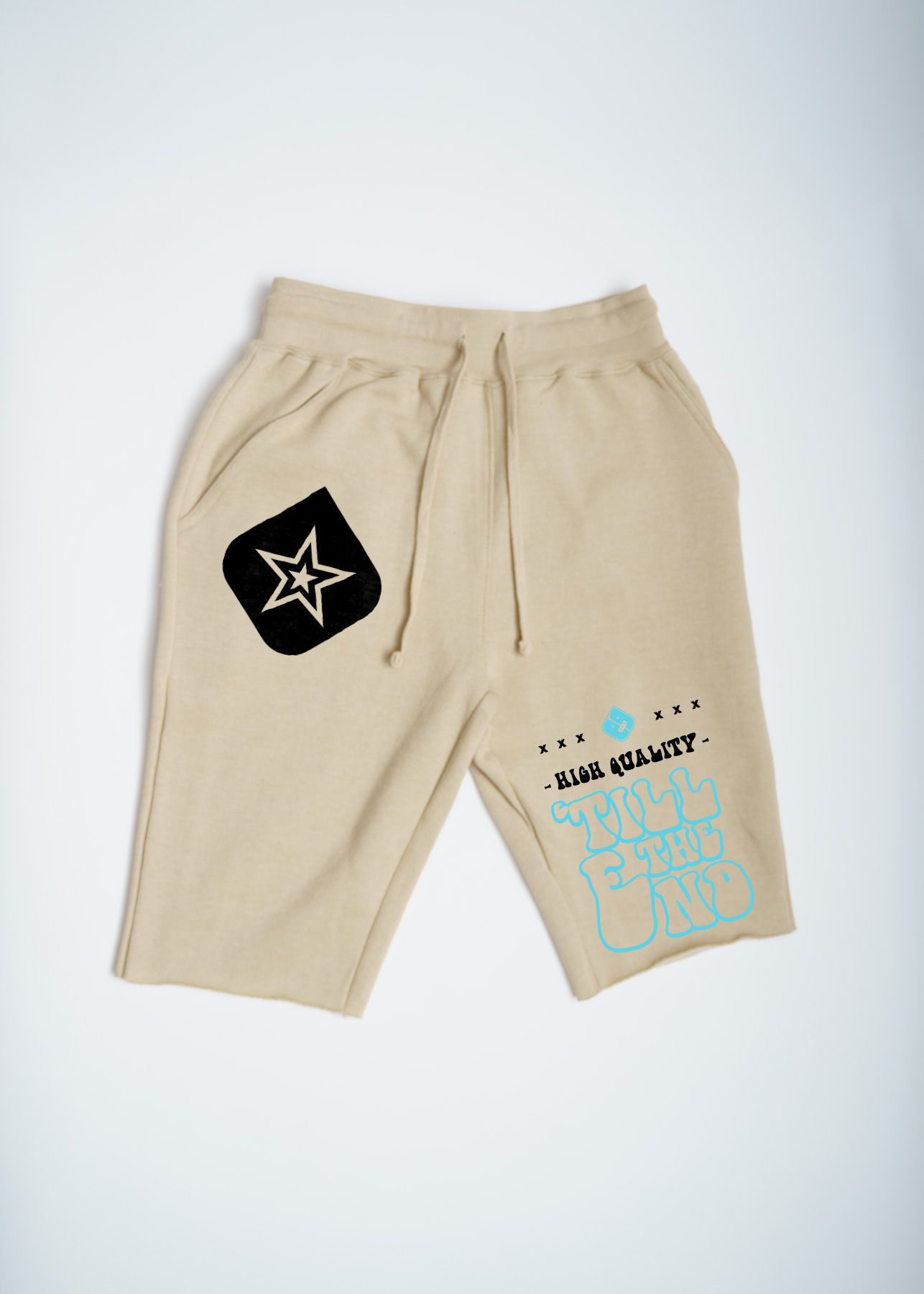 MEN'S ENVOY TRIPLE STAR SWEATSHORTS - TAN