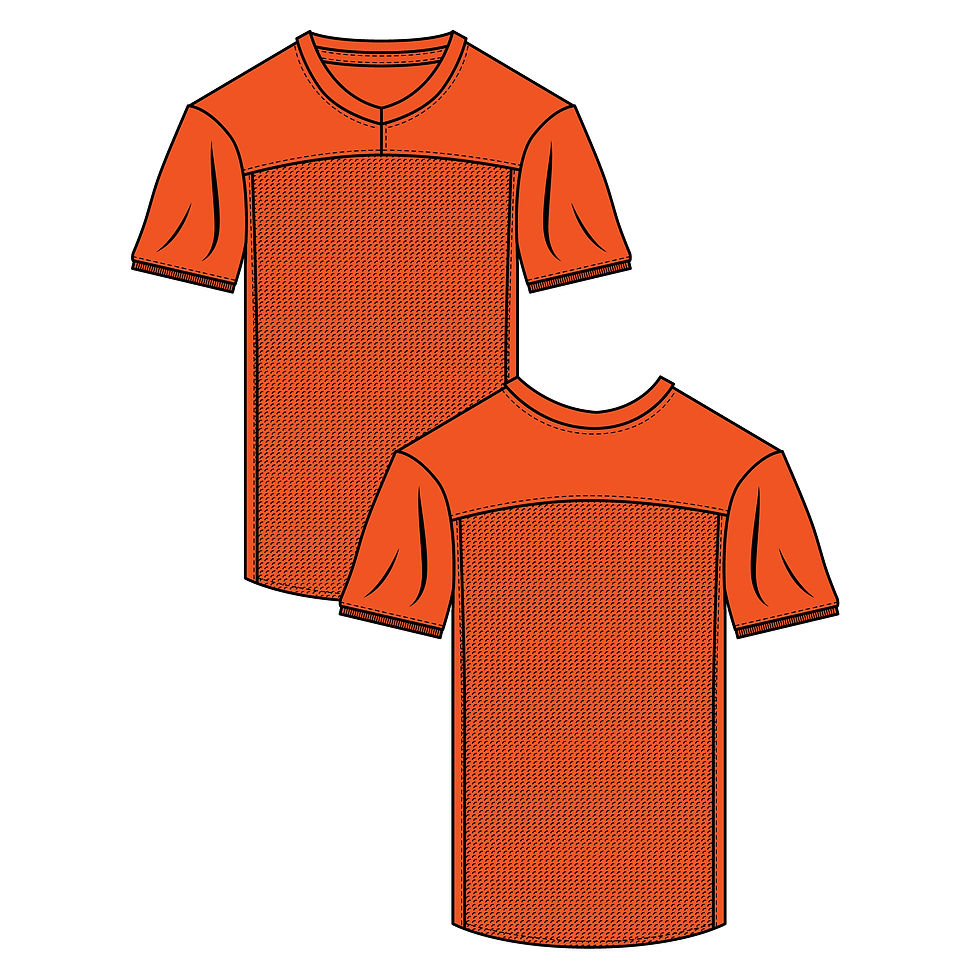 Miniatura: CUSTOM PRINT -  STYLE 1100 ADULT FOOTBALL MESH JERSEY