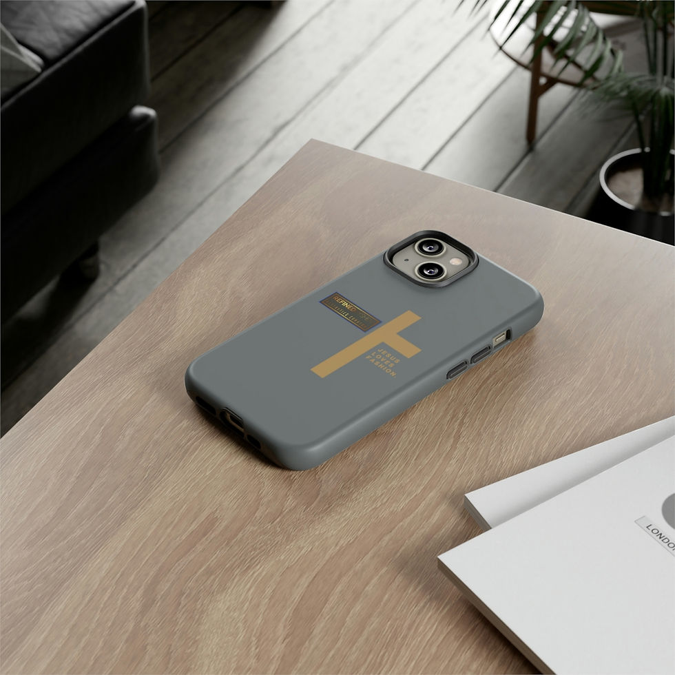 Thumbnail: REFINEDBYSHEM Jesus Loves Fashion Tough Cases
