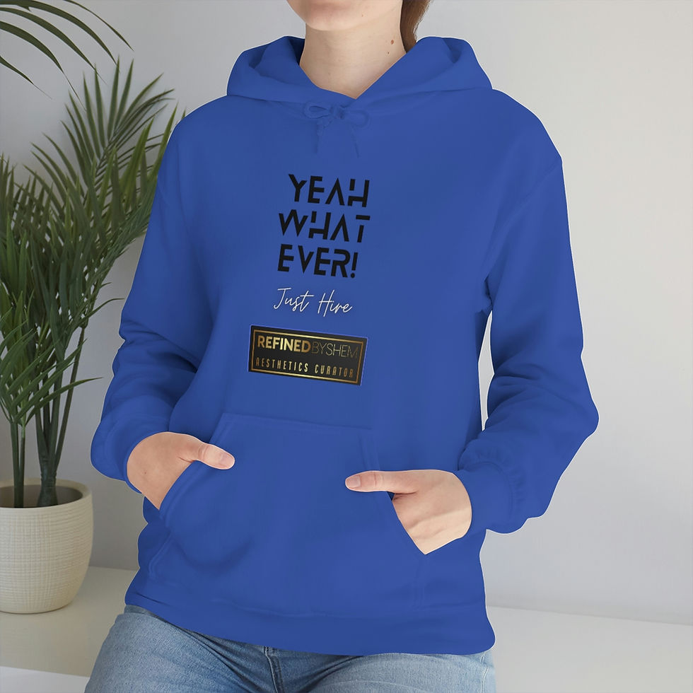 Thumbnail: Unisex REFINEDBYSHEM Yeah Whatever Hoodie (MULTI-COLORS)