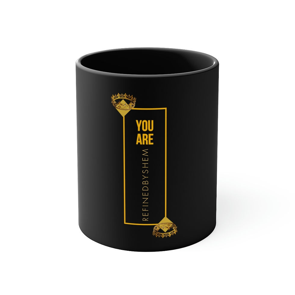 Thumbnail: REFINEDBYSHEM You're Crowned Accent Coffee Mug, 11oz (Multi-Colors)