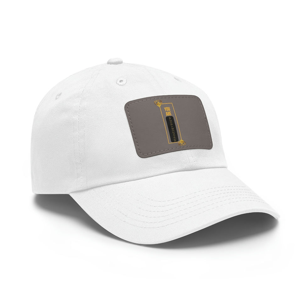 Thumbnail: REFINEDBYSHEM You're Crowned Hat with Leather Patch (Multi-Colors)