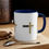 Thumbnail: REFINEDBYSHEM Jesus Loves You Accent Coffee Mug, 11oz (Multi-Colors)