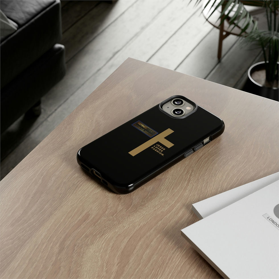 Thumbnail: REFINEDBYSHEM Jesus Loves Fashion Tough Cases