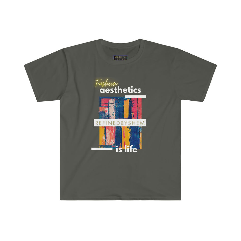 Thumbnail: Unisex Softstyle Bold Artist T-Shirt (Multi-Colors)