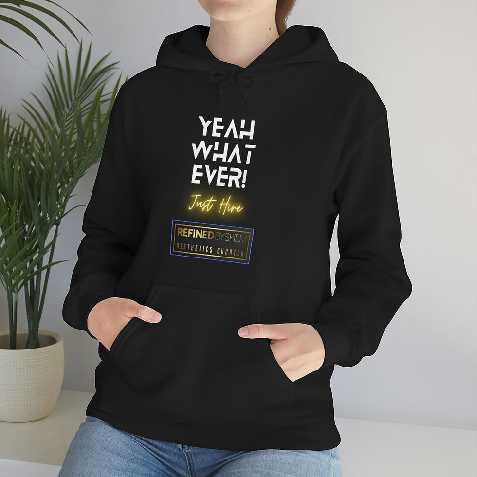 Thumbnail: Unisex REFINEDBYSHEM Yeah Whatever Hoodie (MULTI-COLORS)