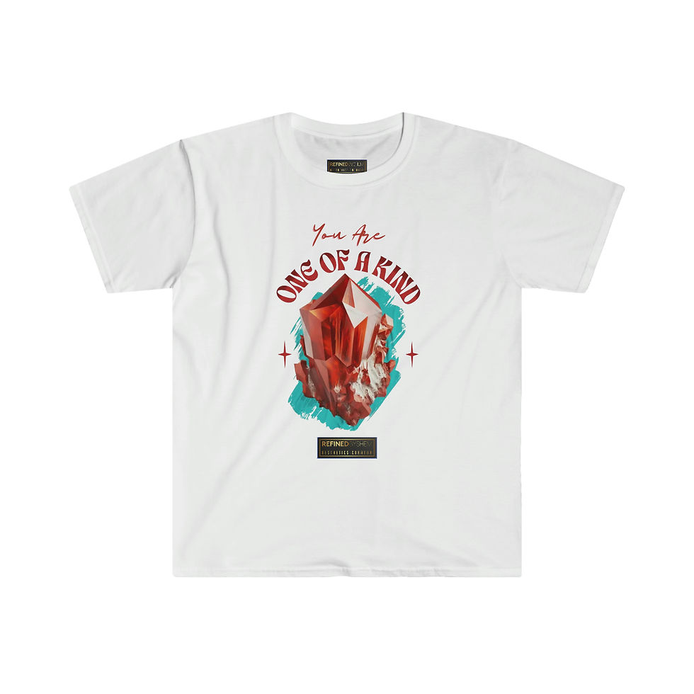 Miniatura: Unisex Softstyle One Of A Kind T-Shirt (Multi-Colors)