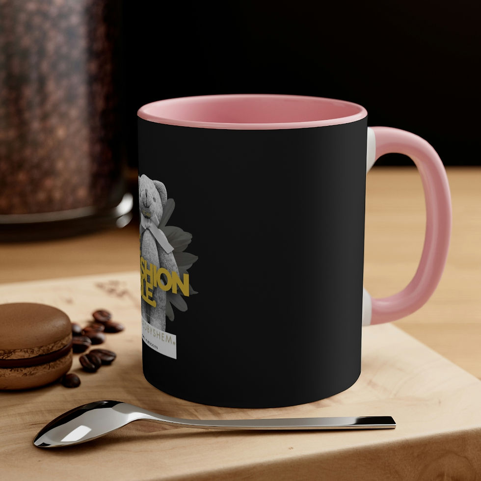 Thumbnail: REFINEDBYSHEM Teddy Accent Coffee Mug, 11oz (Multi-Colors)