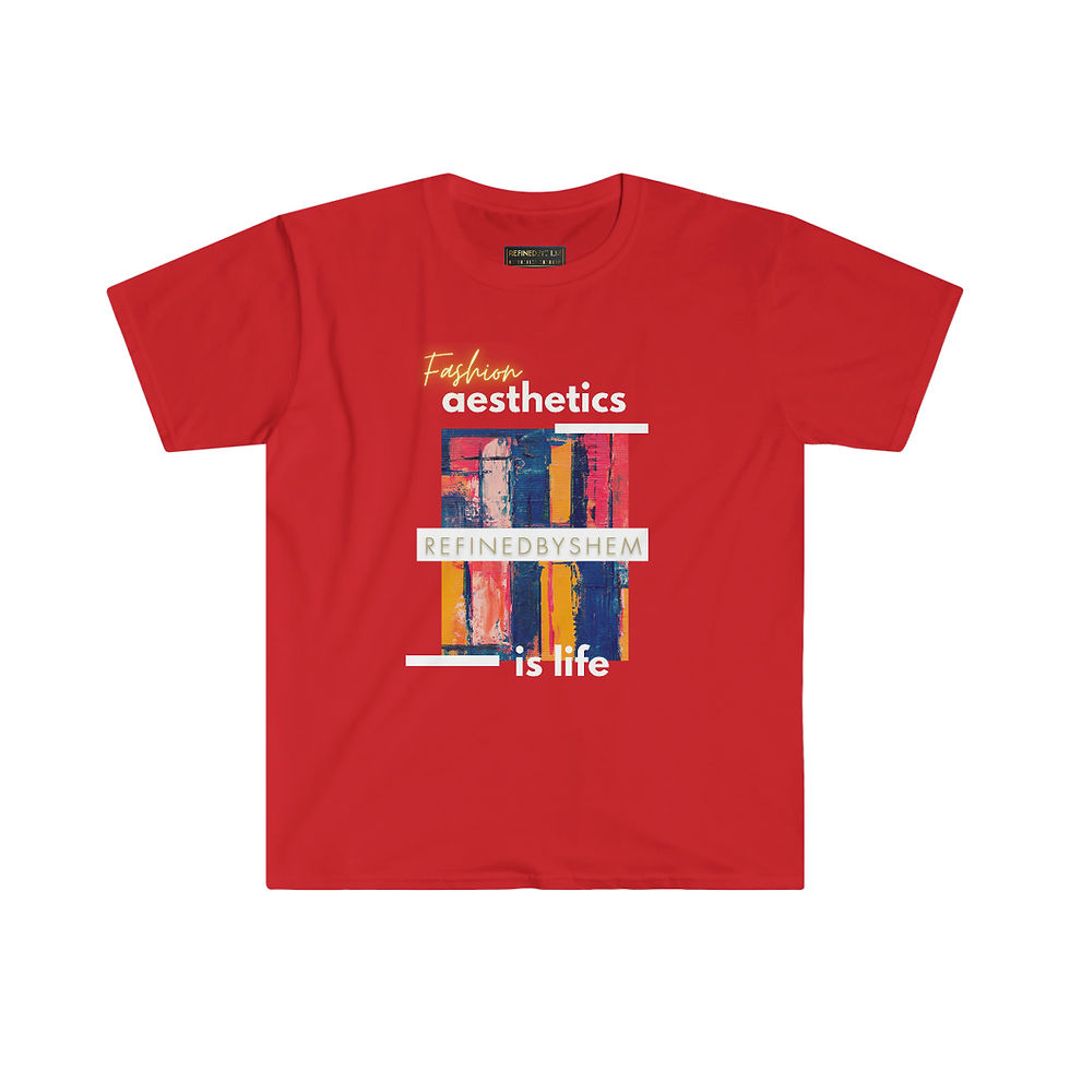 Thumbnail: Unisex Softstyle Bold Artist T-Shirt (Multi-Colors)