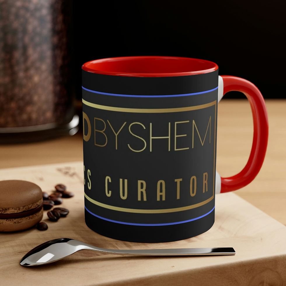 Thumbnail: REFINEDBYSHEM Accent Coffee Mug, 11oz (Multi-Colors)