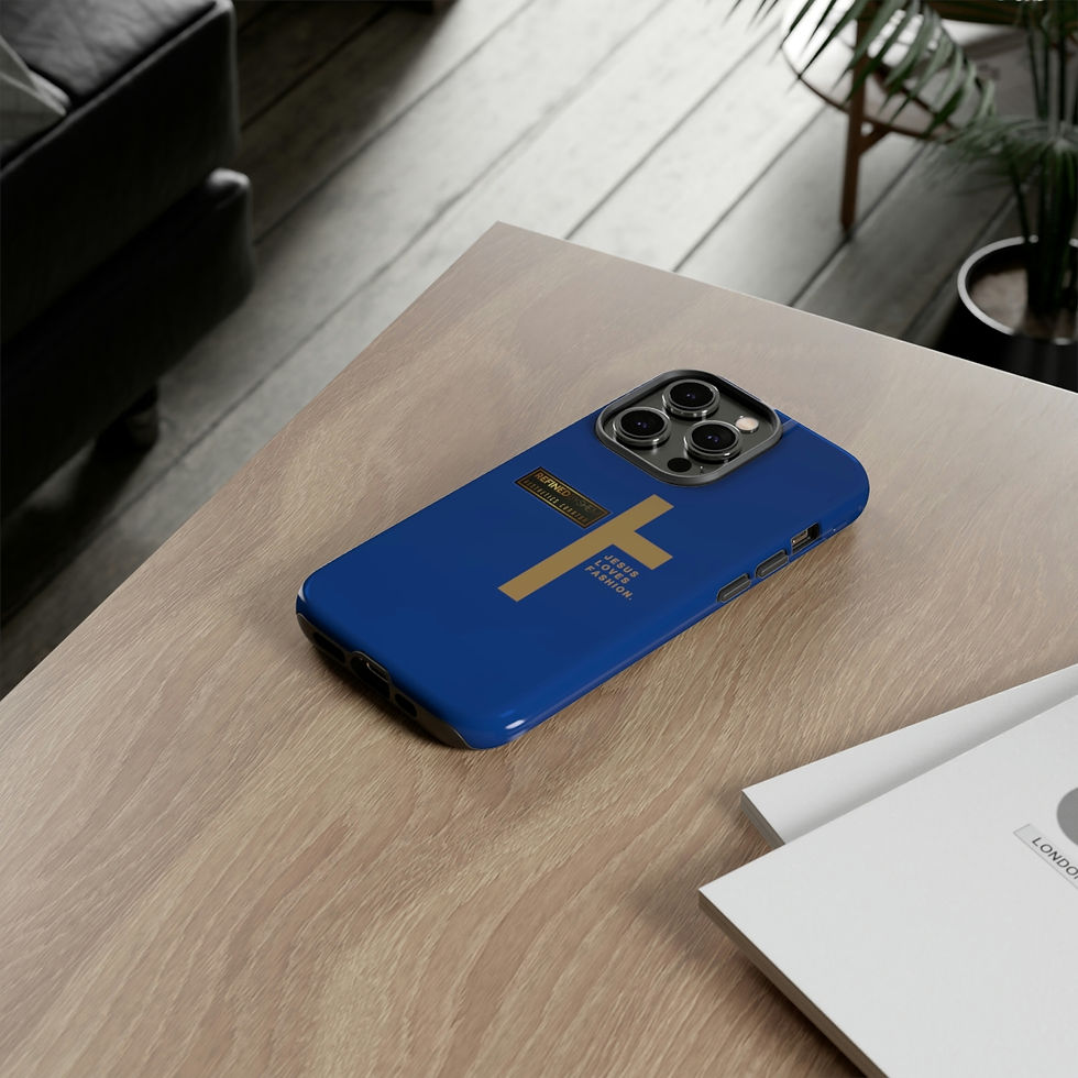 Thumbnail: REFINEDBYSHEM Jesus Loves Fashion Tough Cases