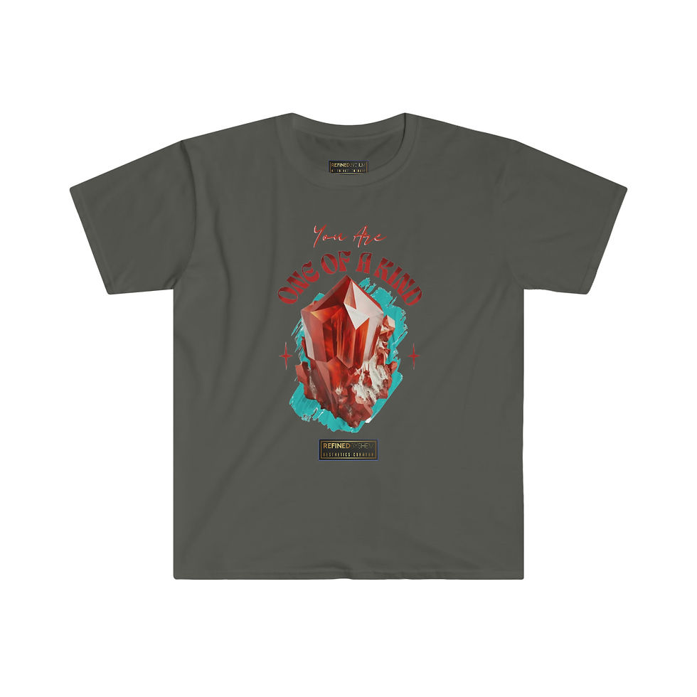 Thumbnail: Unisex Softstyle One Of A Kind T-Shirt (Multi-Colors)