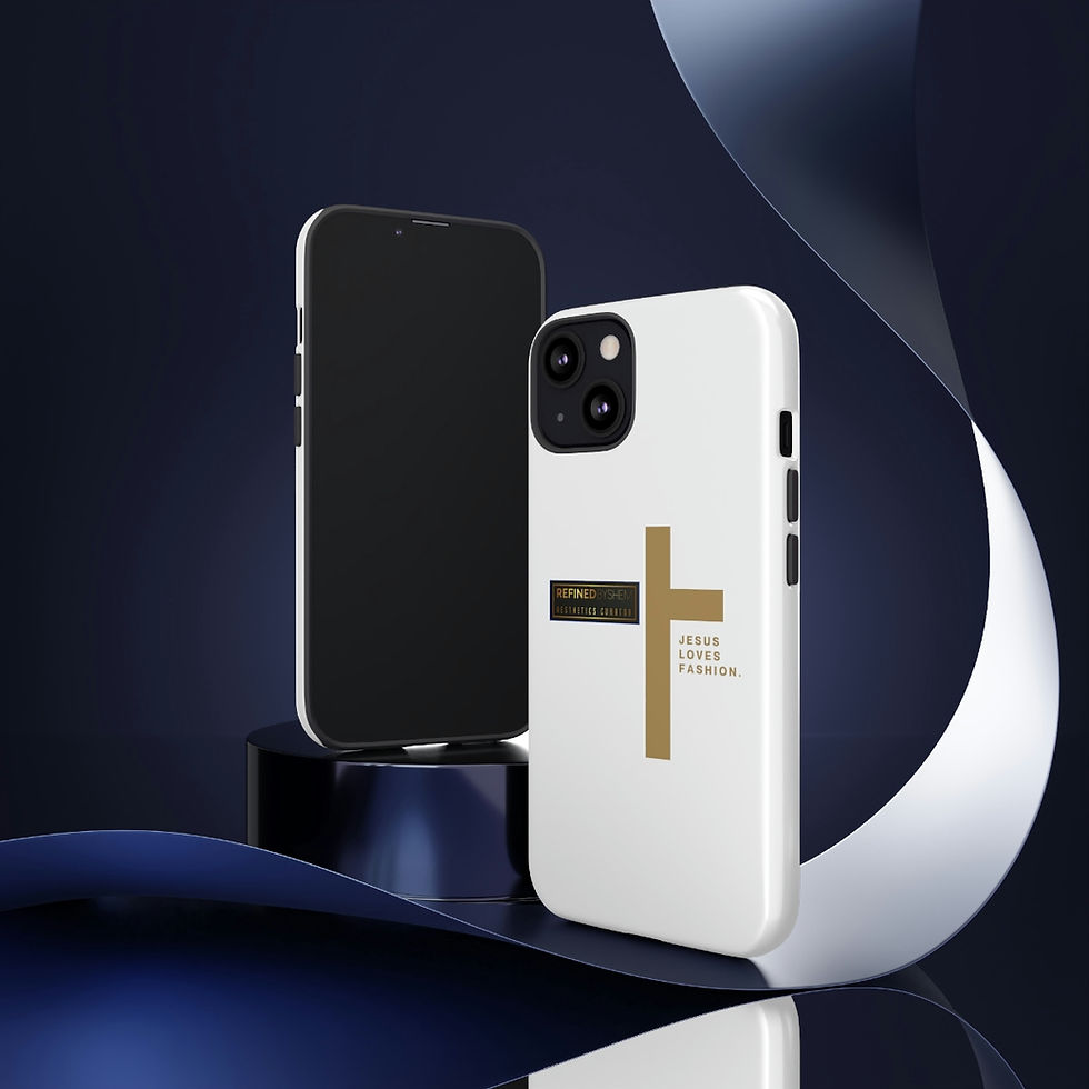 Thumbnail: REFINEDBYSHEM Jesus Loves Fashion Tough Cases