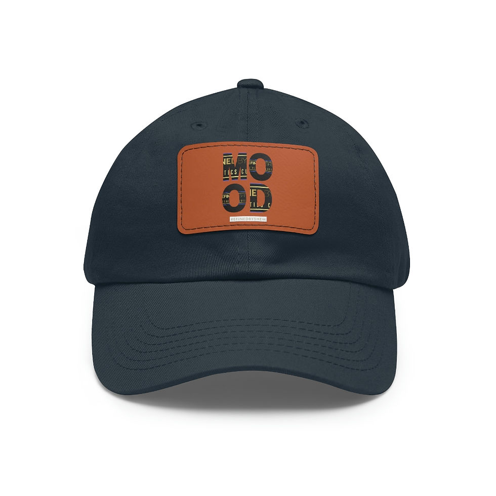 Thumbnail: REFINEDBYSHEM Silhouette Hat with Leather Patch (Multi-Colors)