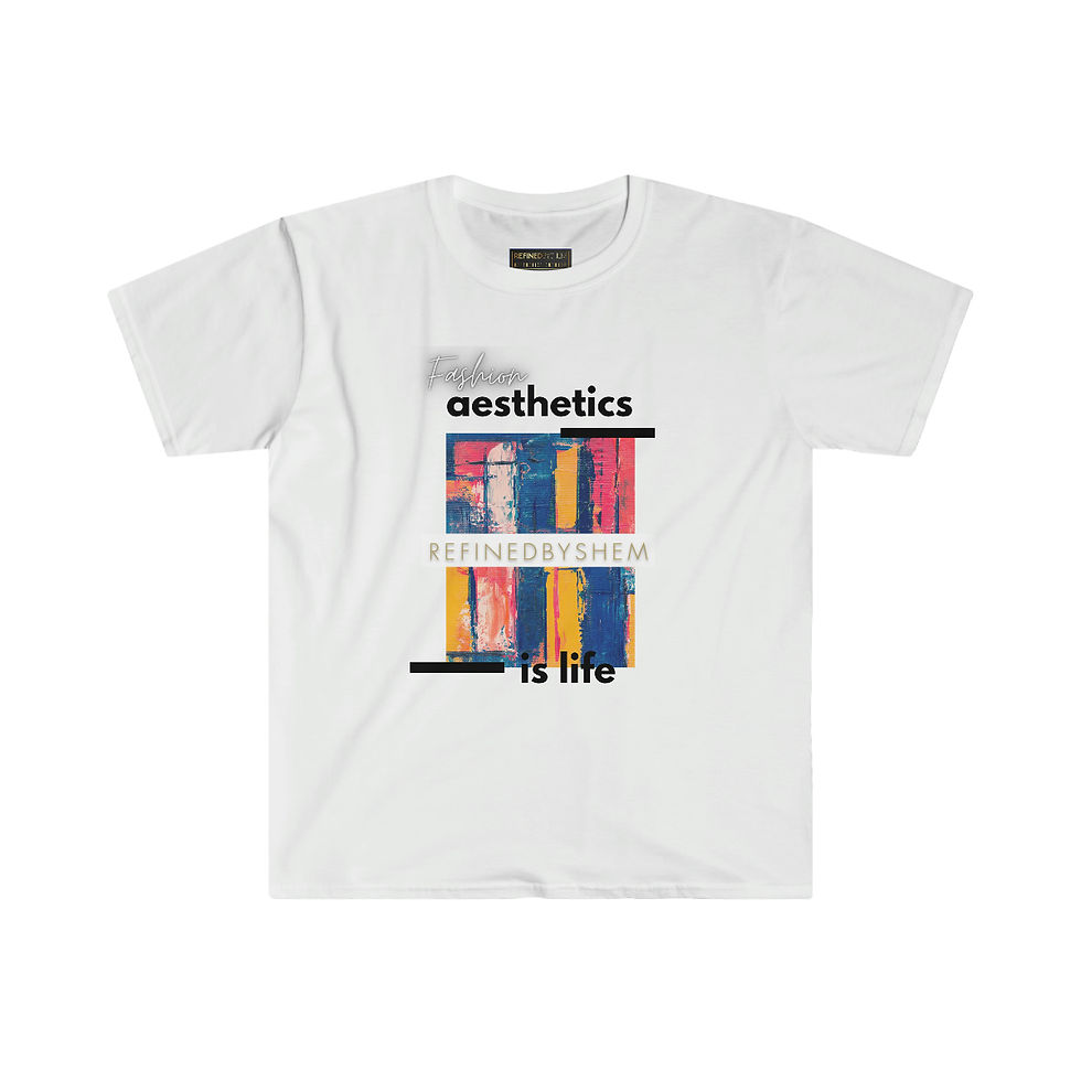 Thumbnail: Unisex Softstyle Bold Artist T-Shirt (Multi-Colors)