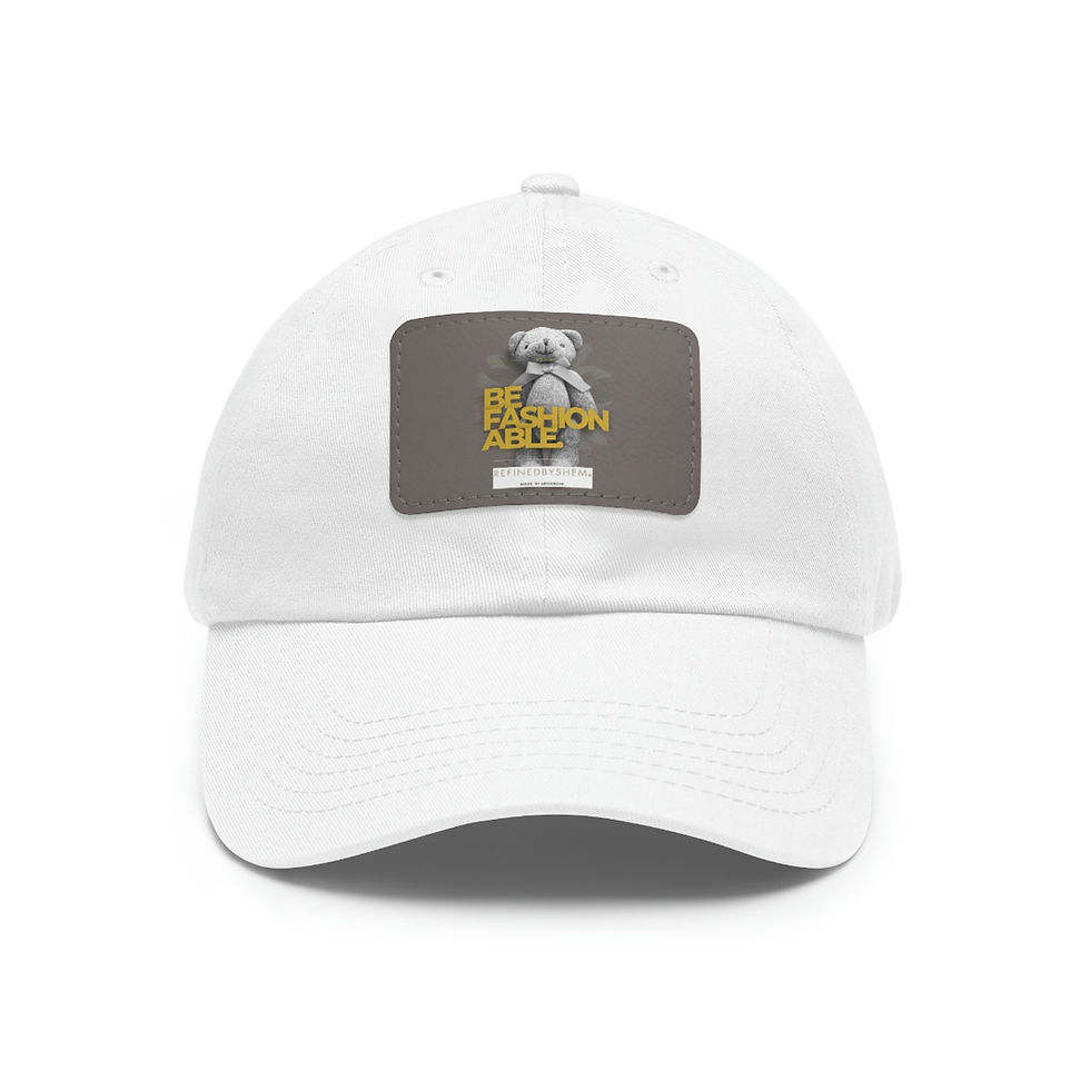 Thumbnail: REFINEDBYSHEM Teddy Hat with Leather Patch (Multi-Colors)