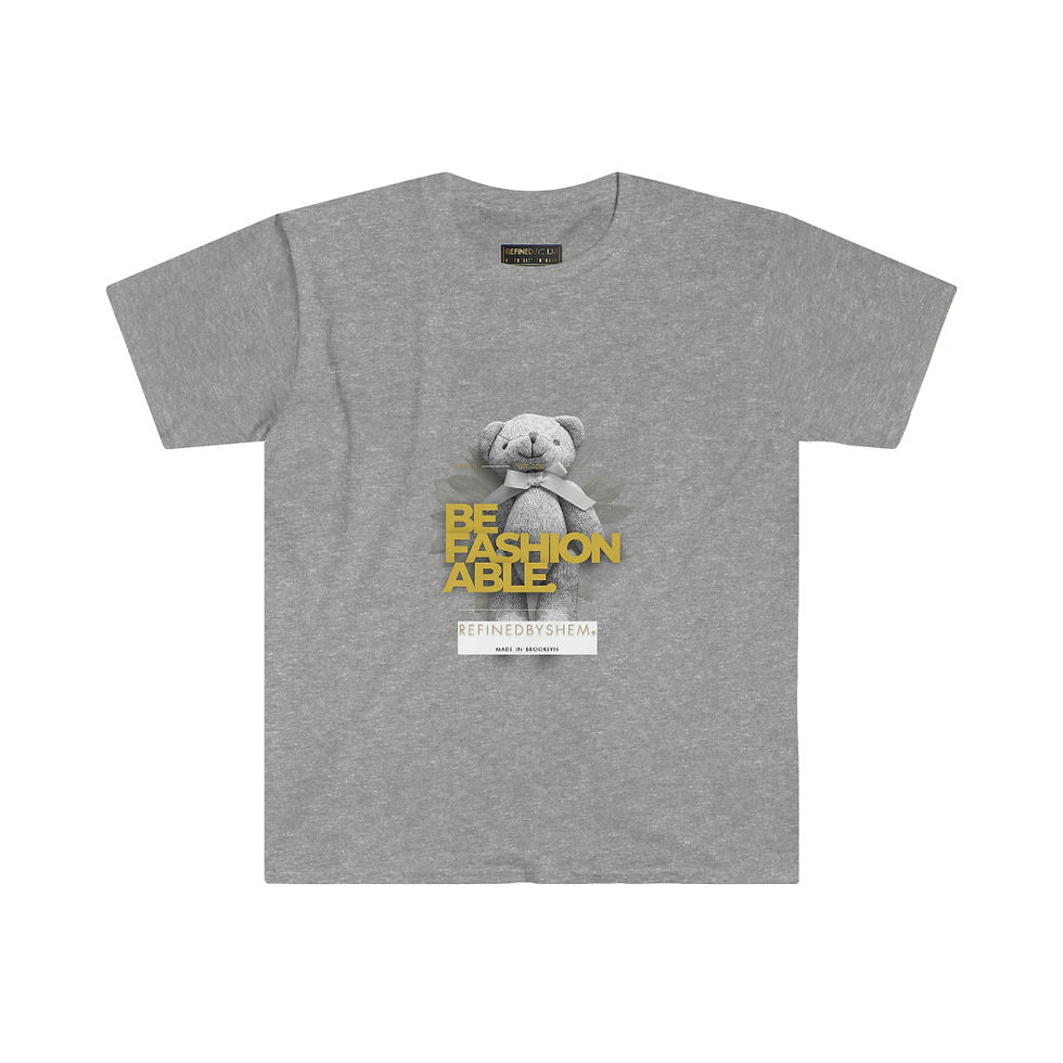 Thumbnail: Unisex Softstyle Teddy T-Shirt (Multi-Colors)