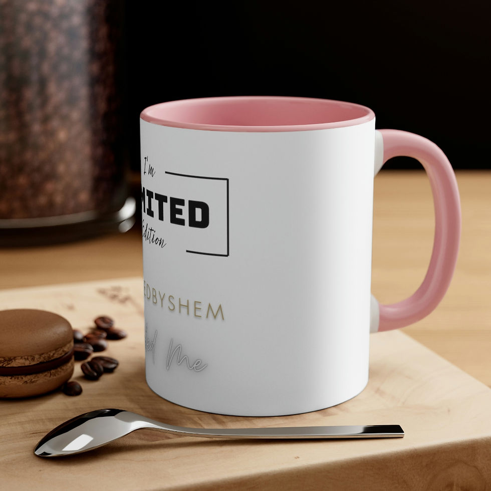 Thumbnail: REFINEDBYSHEM I'm Limited Accent Coffee Mug, 11oz (Multi-Colors)