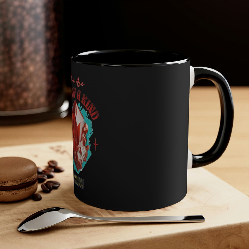 Thumbnail: REFINEDBYSHEM One Of A Kind Accent Coffee Mug, 11oz (Multi-Colors)