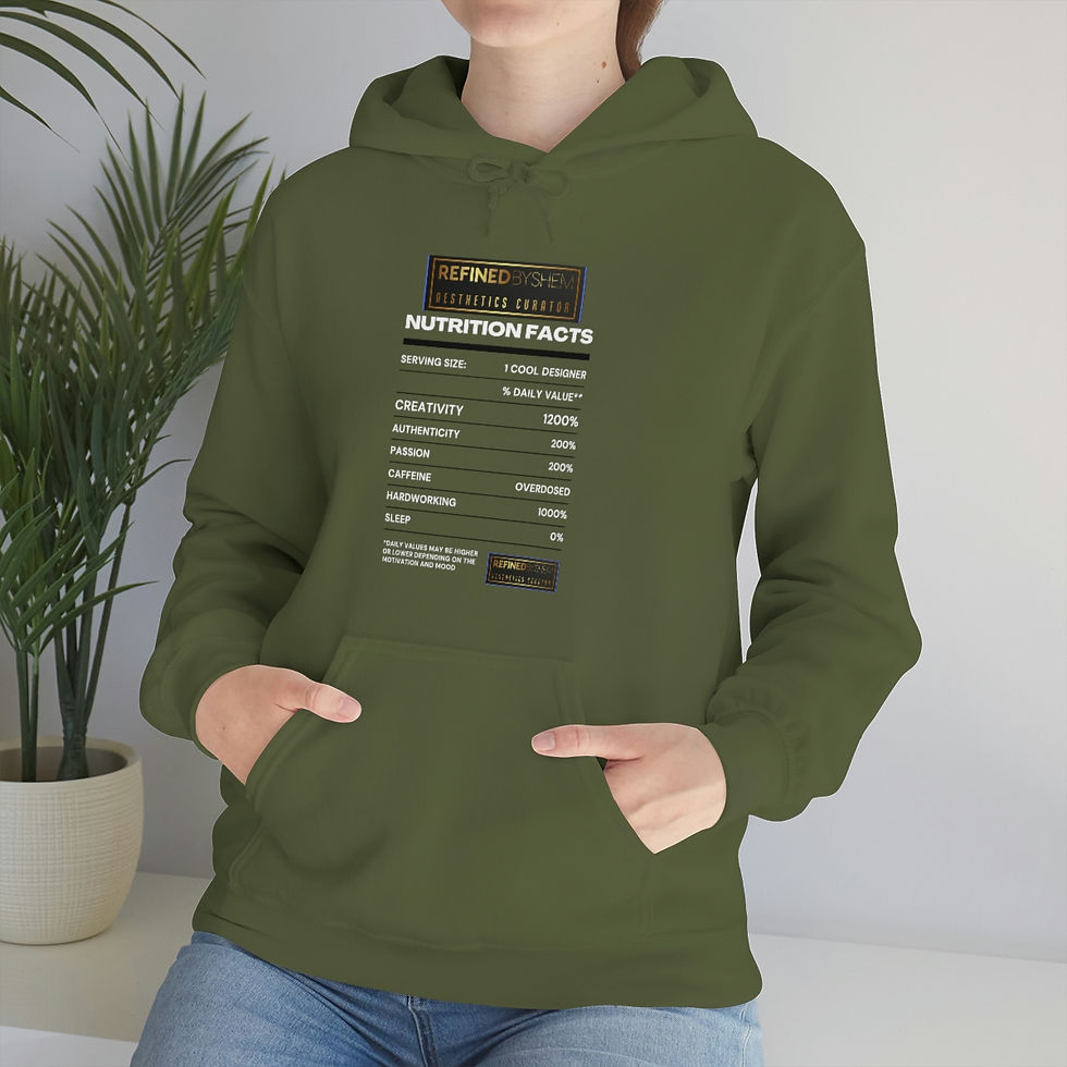 Thumbnail: Unisex REFINEDBYSHEM Silhouette Hoodie (MULTI-COLORS)