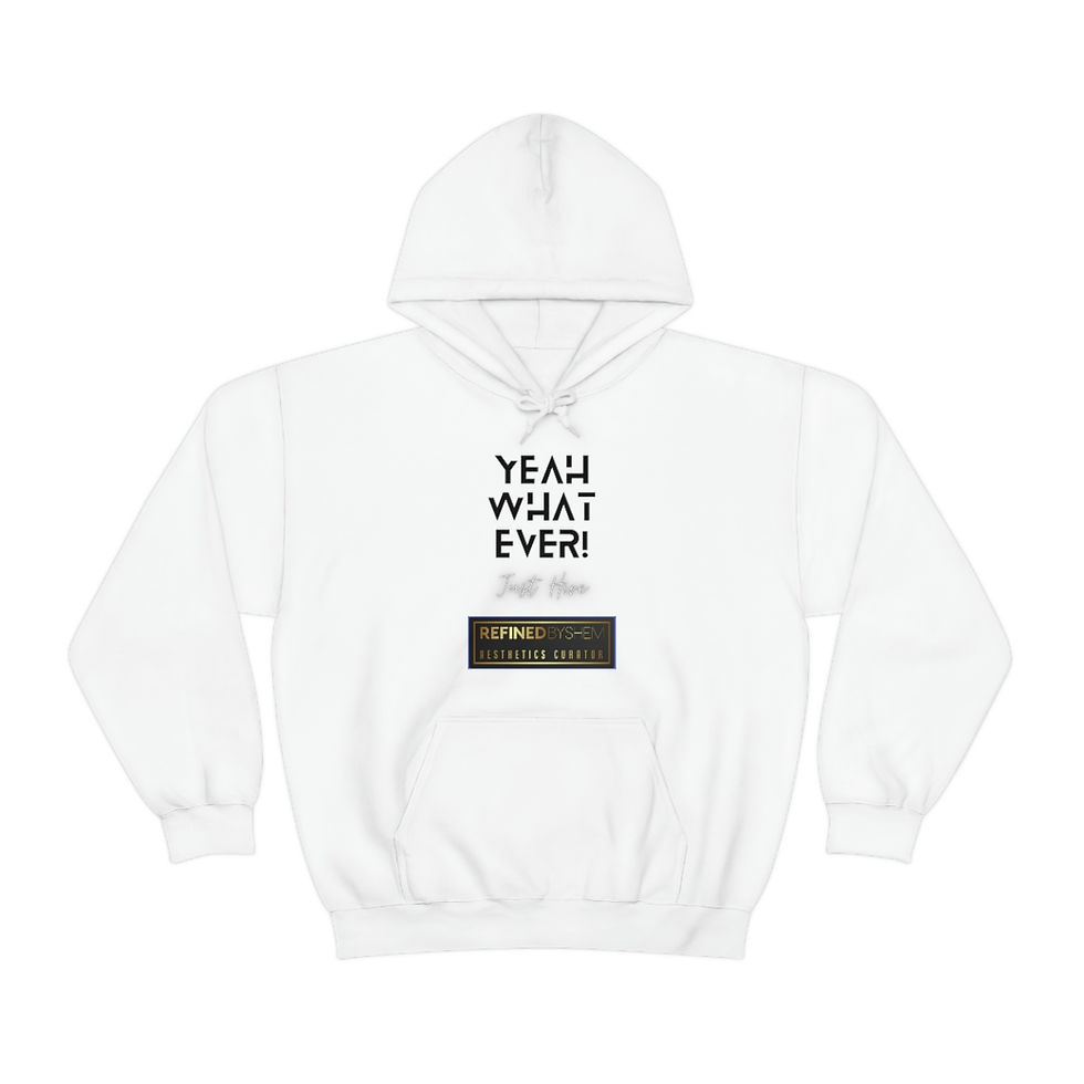 Thumbnail: Unisex REFINEDBYSHEM Yeah Whatever Hoodie (MULTI-COLORS)