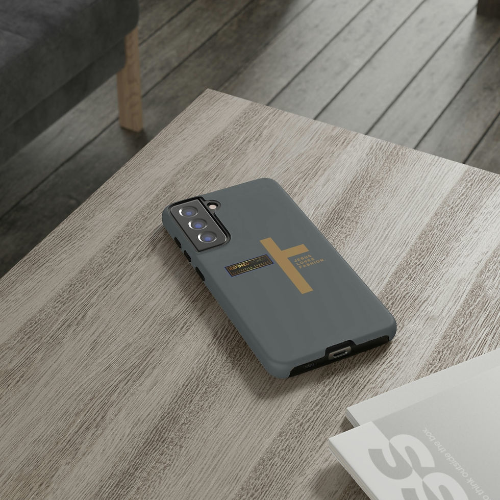 Thumbnail: REFINEDBYSHEM Jesus Loves Fashion Tough Cases