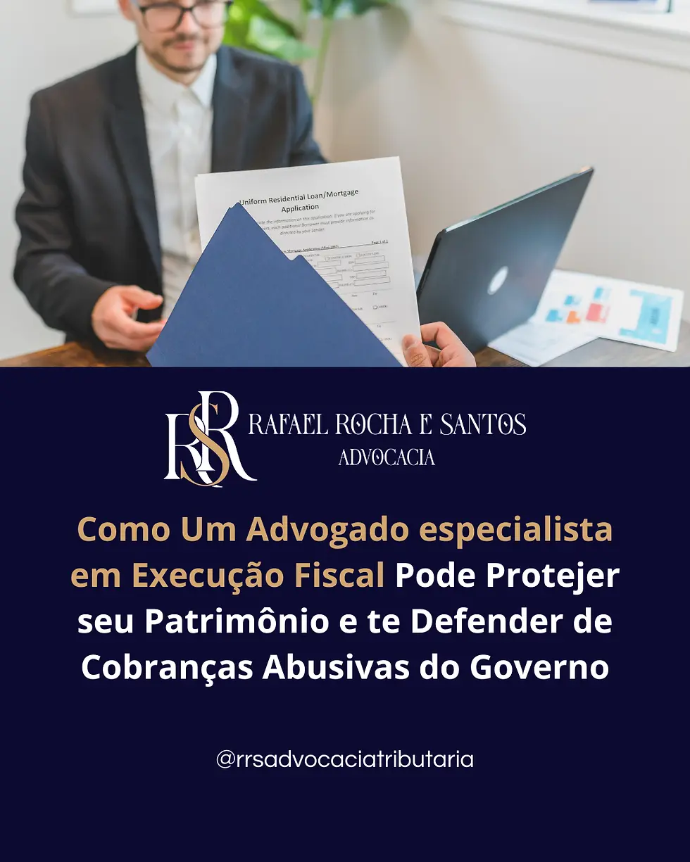 Advogado Execução Fiscal