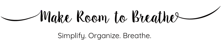 Make Room to Breathe Organizing