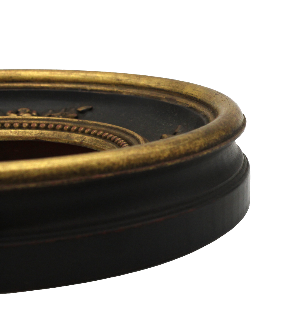 Thumbnail: 4.75" Diameter Circular Lexington Ornate 22k In/Out