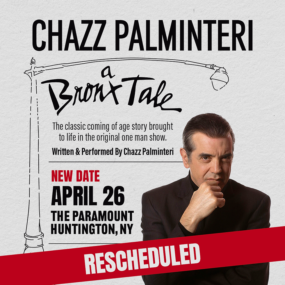 A Bronx Tale: The One Man Show Starring Chazz Palminteri