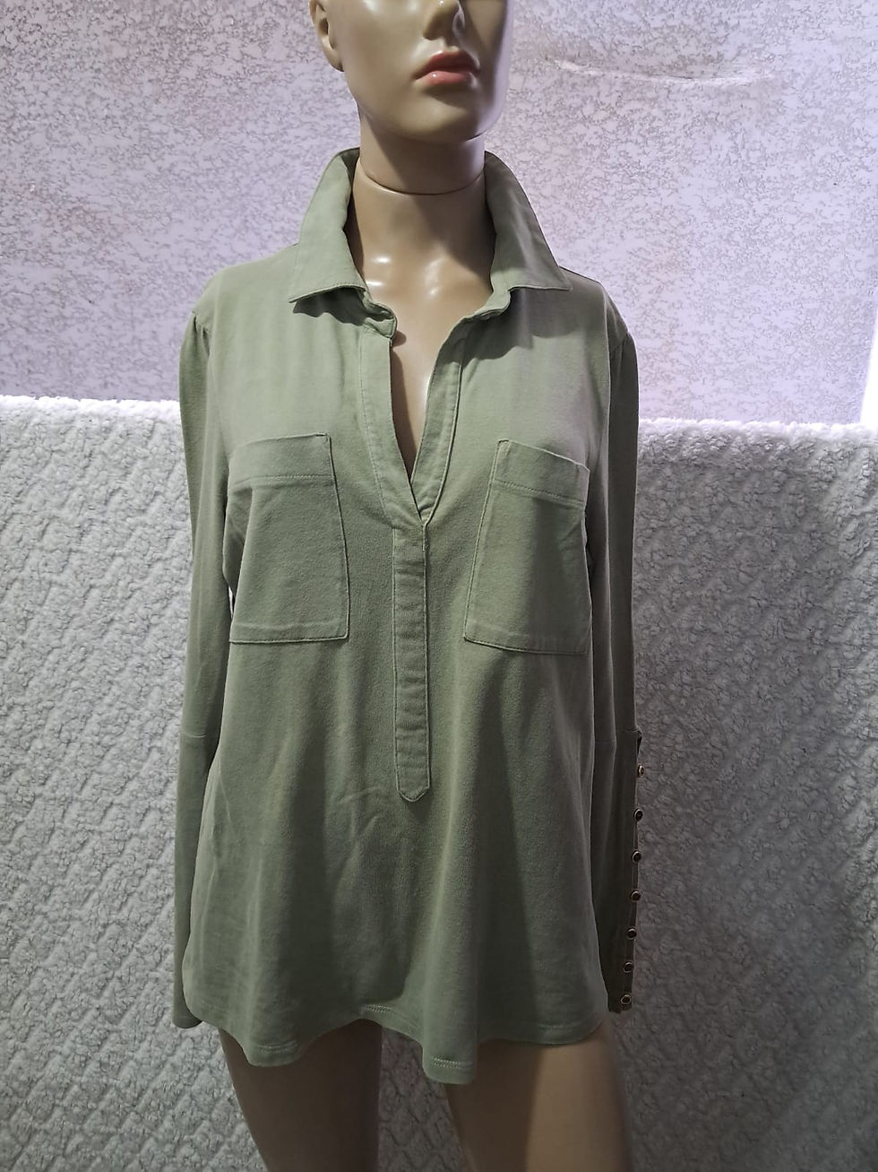 Camisa M Verde oliva