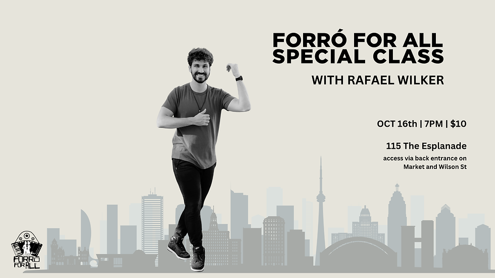Forró Special Class with Rafael - 2026-10-16