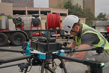 Power Washing Drone