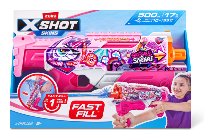 XShot Water Fast-Fill Skins Hyperload