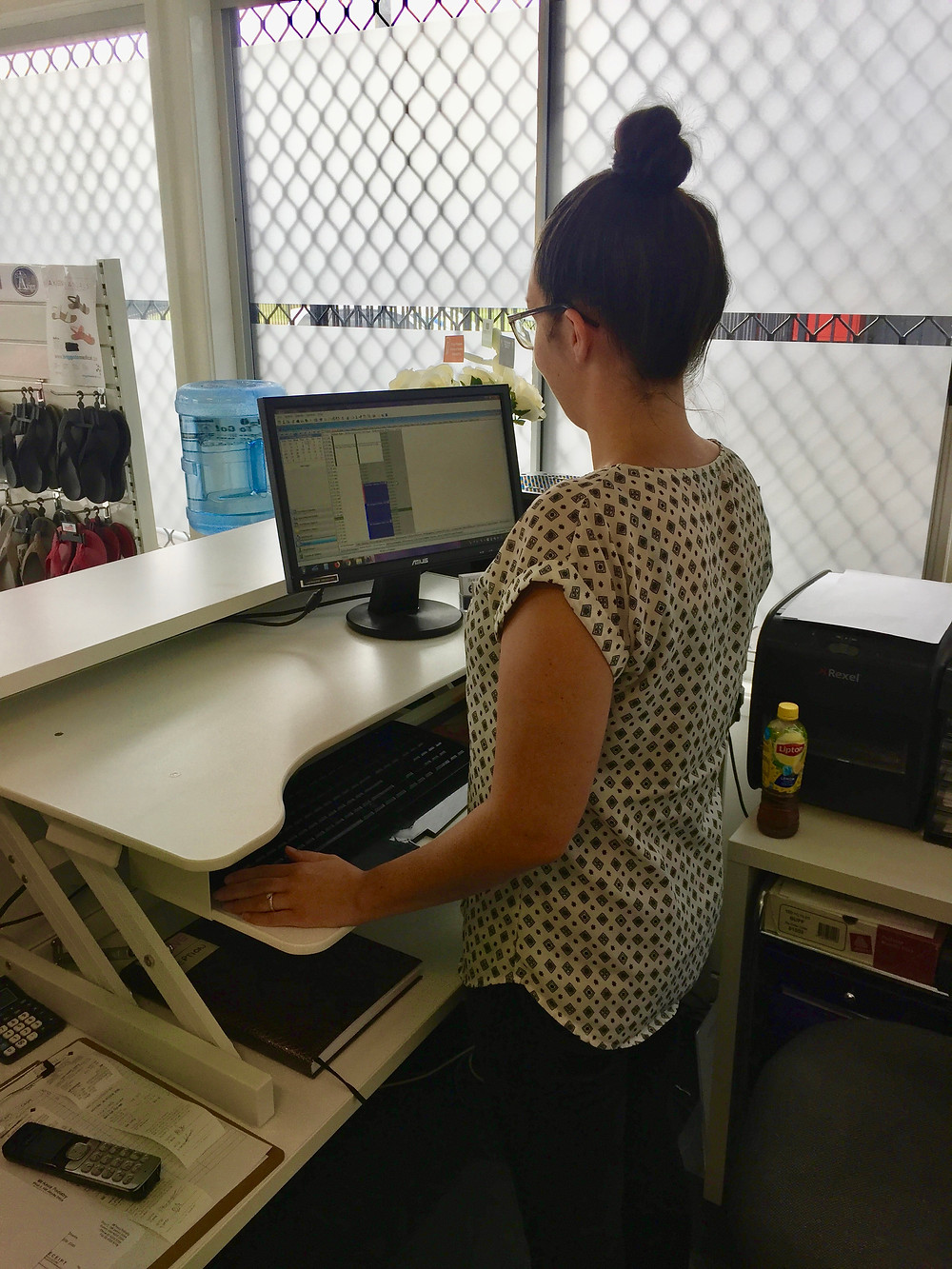 Standing regularly throughout the day can help counteract the effects of prolonged sitting