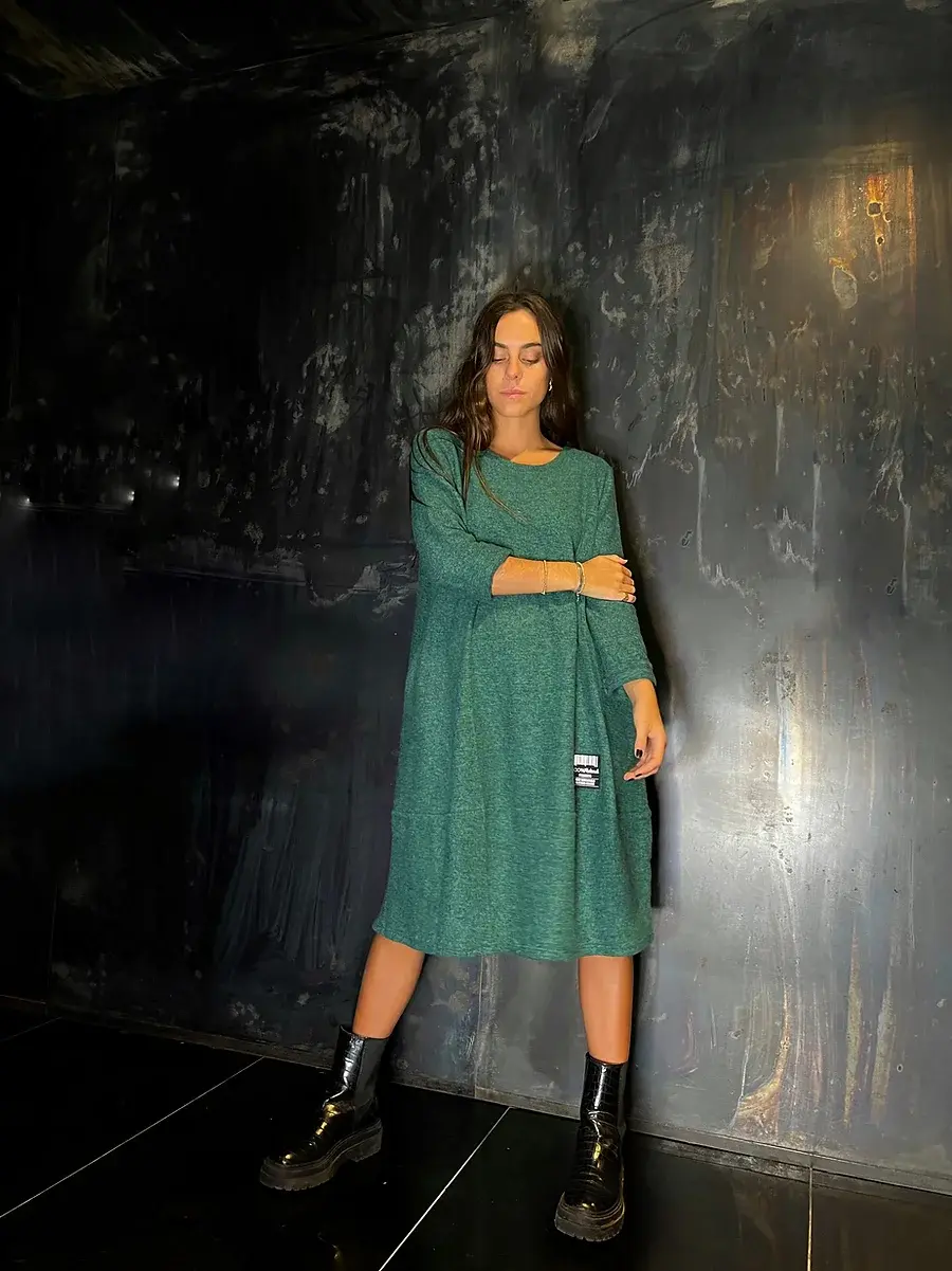 Miniatura: Vestido  jaspeado