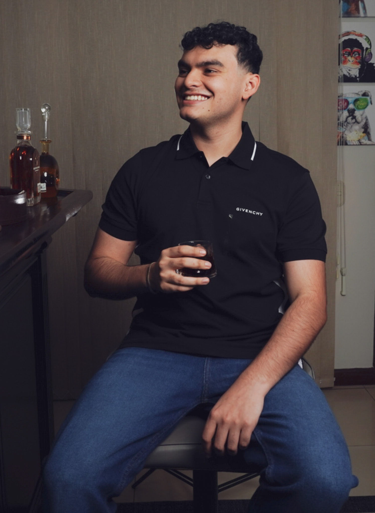 Prestige Black w/ White