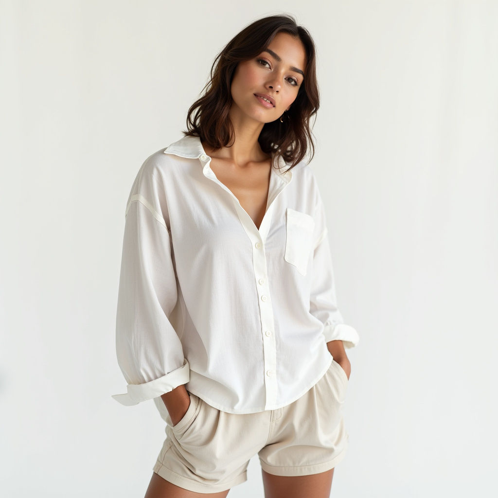 Capri Linen Blouse