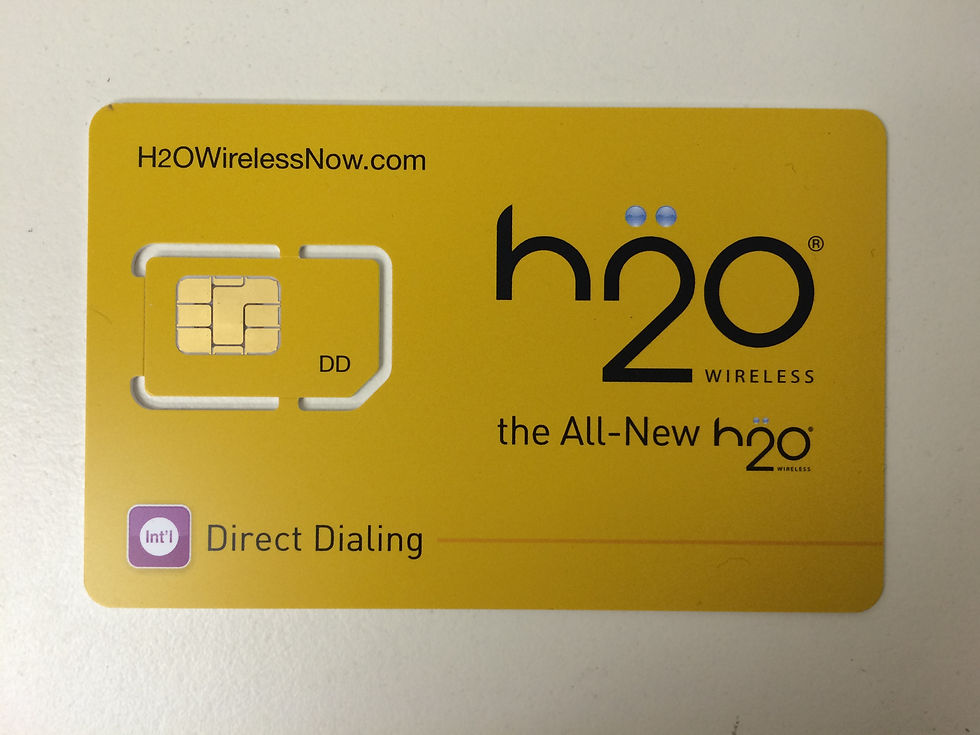 Thumbnail: H20 Wireless Sim Card only (Standard Size)