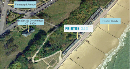 Frinton beach hut 343 - Cool Coastal Huts