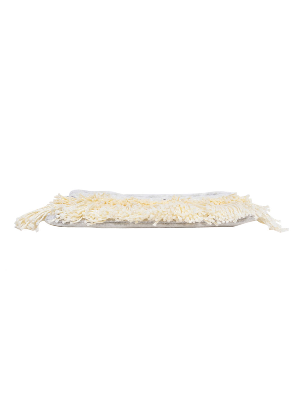 Thumbnail: ZucyakSa Tassel Embellished Purse Ivory Cozy Beaded  Price