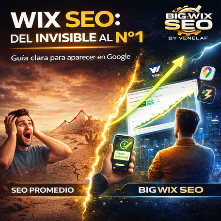 Mejorar el SEO en Wix con Venelaf y Big Wix SEO