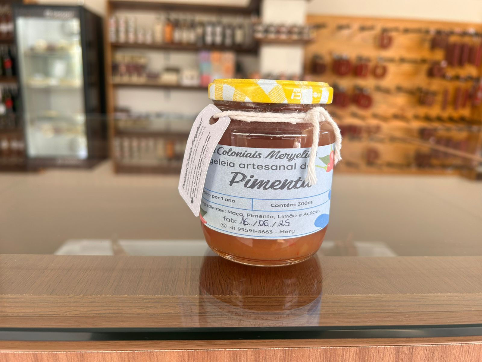 GELEIA DE PIMENTA 250 g - MERYELIAS