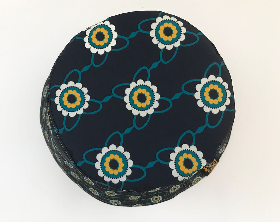 Miniatura: Navy Daisy Bucket Hat